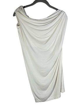 TART Women Stretchy In White Top Blouse Size S